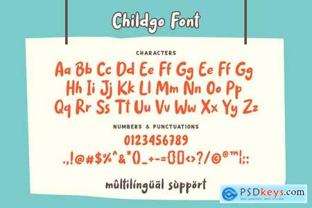 Childgo - Bold and Fun Font