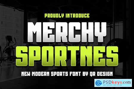 Merchy Sportnes Font