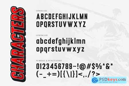 Brohero Typeface