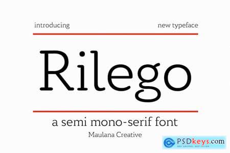 Rilego Serif Font