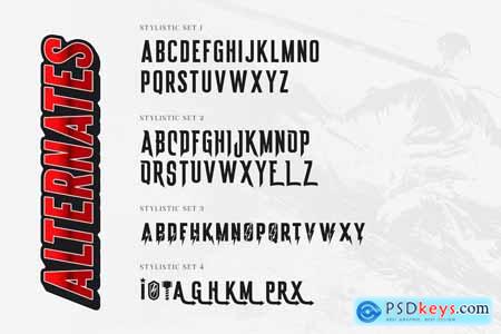 Brohero Typeface