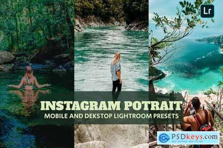 Instagram Potrait Lightroom Presets Dekstop Mobile