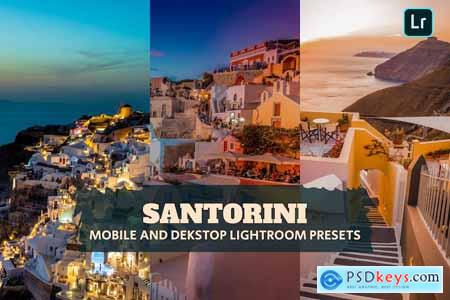 Santorini Lightroom Presets Dekstop and Mobile