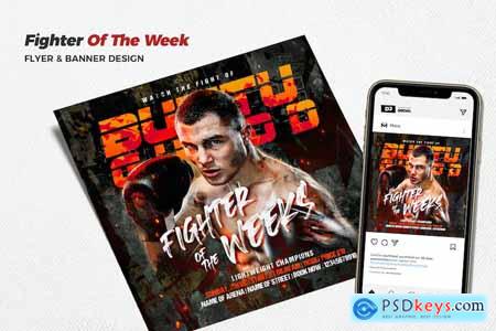 Fighter Of The Week Flyer