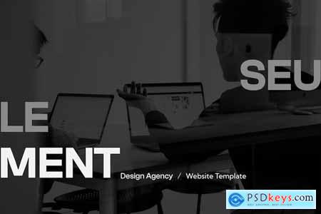 Seulement - Design Agency Website Template