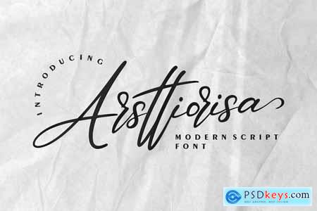 Arsttiorisa Modern Script Font