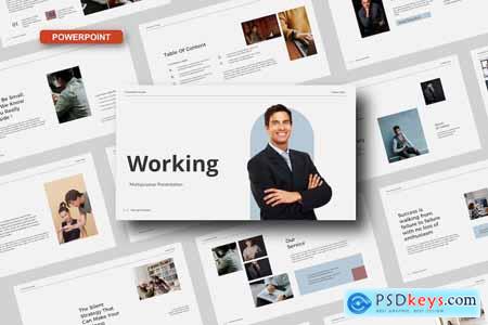 Working Powerpoint Template