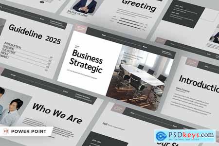 CAKRA - Business Strategic Powerpoint Template