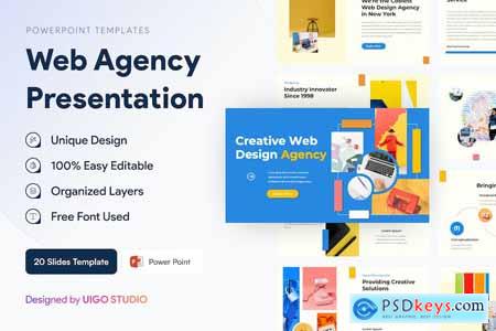 Creative Web Design Agency Presentation Template
