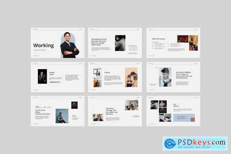 Working Powerpoint Template