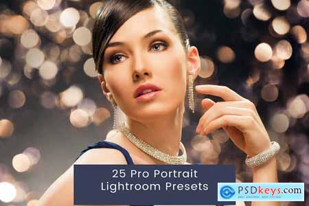 25 Pro Portrait Lightroom Presets