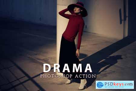 Drama - Photoshop Action