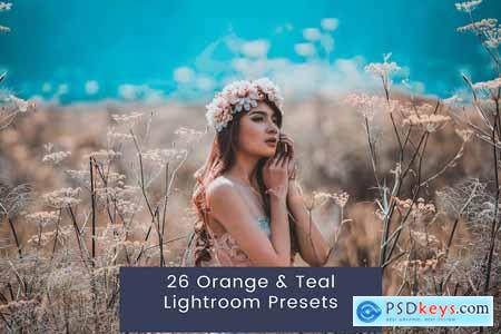 26 Orange & Teal Look Lightroom Presets
