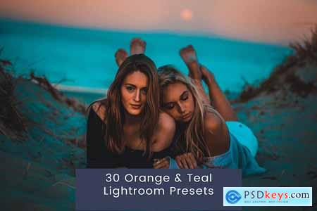 30 Orange & Teal Lightroom Presets