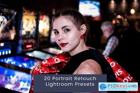 20 Portrait Retouch Lightroom Presets