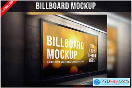 Billboard Rectangular Mockup