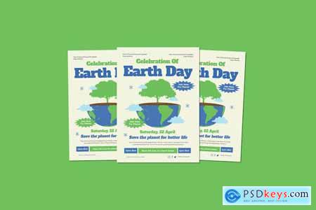 Celebration Of Earth Day Flyers