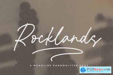 Rocklands Script Font