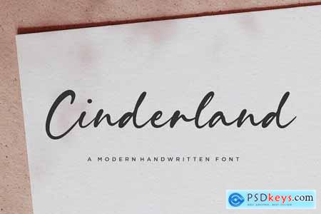 Cinderland Script Font