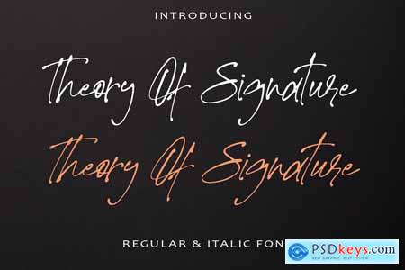 Theory Of Signature - Signature AM