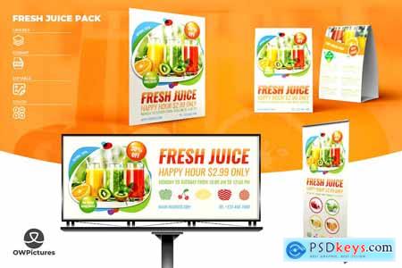 Fresh Juice Advertising Pack