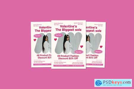 Valentine's The Biggest Sale Flyers