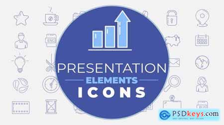 Presentation Elements Icons