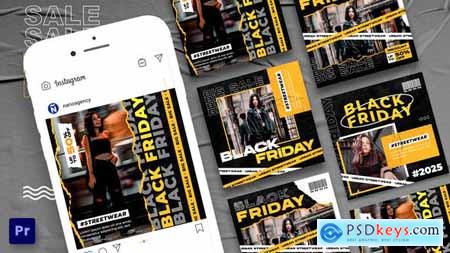 Black Friday Sale Banners Template For Premiere Pro