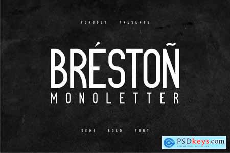 BRESTON MONOLETTER