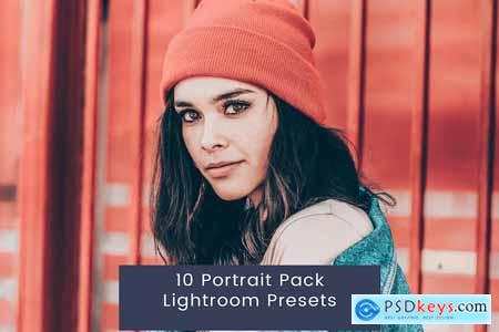 10 Portrait Pack Lightroom Presets