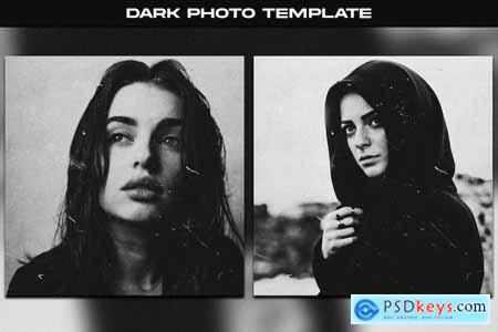 Dark Photo Template