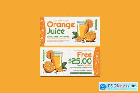 Orange Juice Gift Voucher