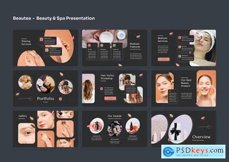 Beautea - Beauty & Spa PowerPoint Presentation
