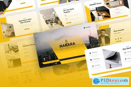 Nakara - Company Profile PowerPoint Template