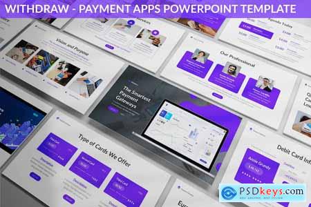 Withdraw - Payment Apps Powerpoint Template