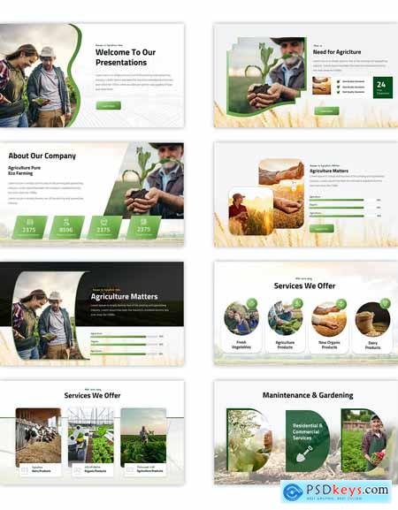 Agriculture Farming PowerPoint Template
