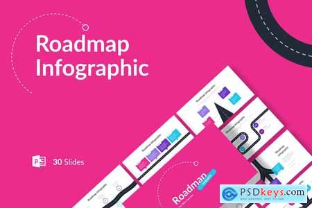 Roadmap Infographic Presentation PowerPoint