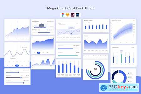 Mega Chart Card Pack UI Kit