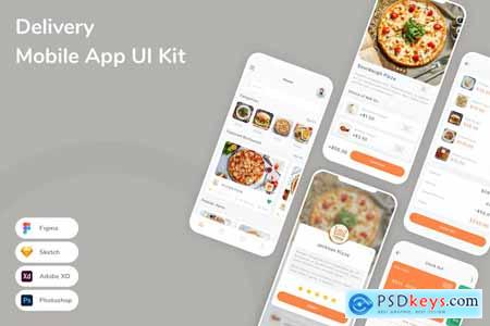 Delivery Mobile App UI Kit