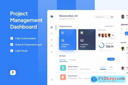 Task.iu - Project Management Dashboard