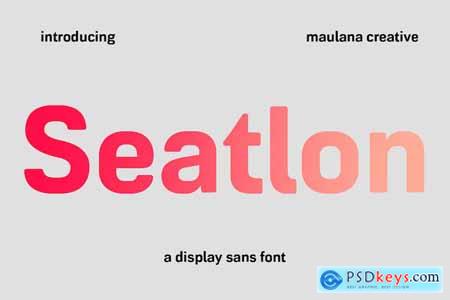 Seatlon Sans Display Font
