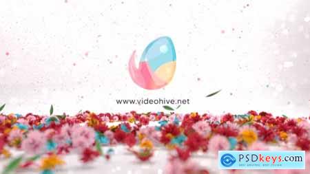 Nature Flower count down logo reveal 42917599