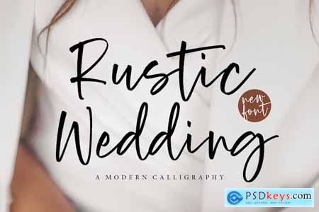 Rustic Wedding Script Font
