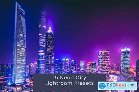15 Neon City Lightroom Presets