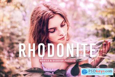 Rhodonite Mobile & Desktop Lightroom Presets