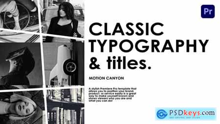Classic Typography 41835380