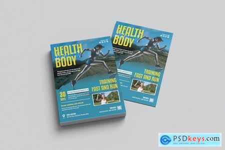 Health Body Fitness Flyer Template