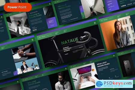 Natalie – Business PowerPoint Template
