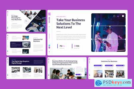 olven - Technology Company PowerPoint Template