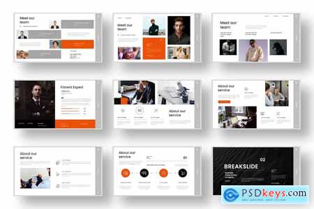 Fiorent  Business PowerPoint Template